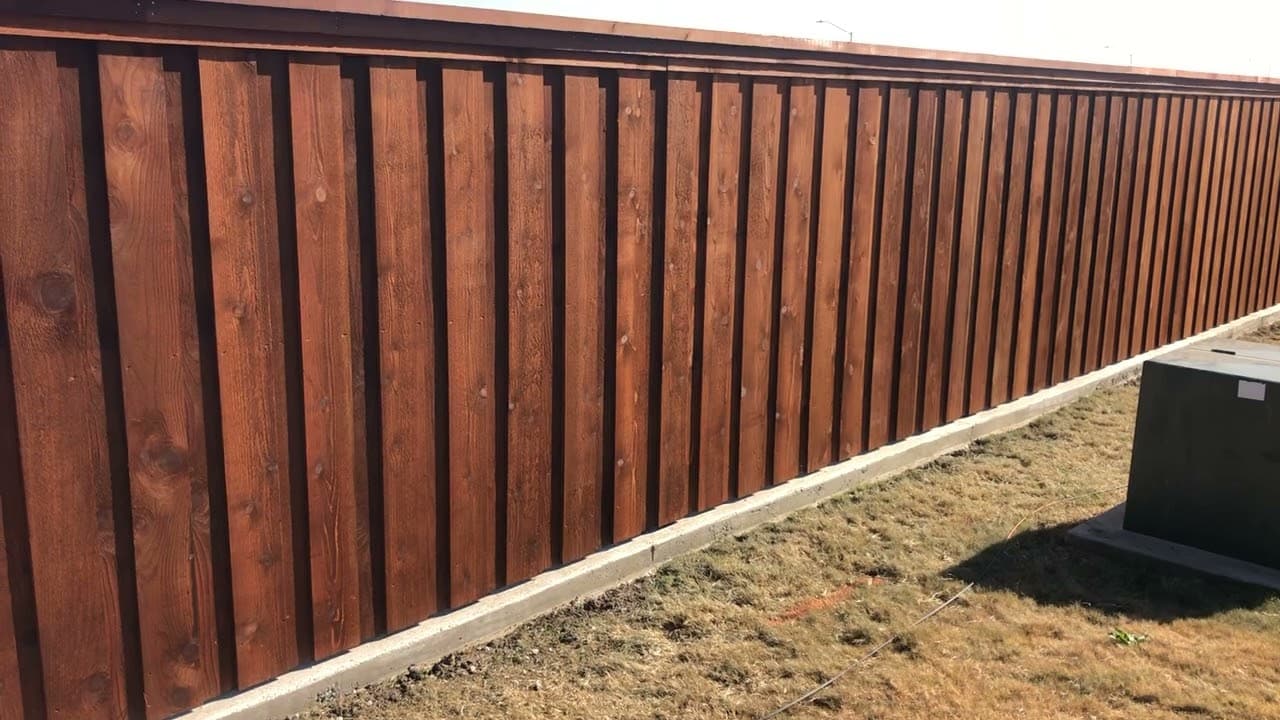 Side-by-Side Privacy Fence